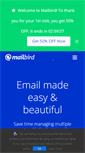 Mobile Screenshot of getmailbird.com